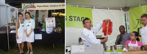 Dental hygiene students add flavour to SuperChefs at Fusion Festival