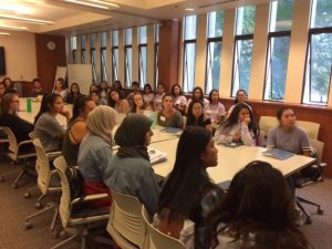 The BDSc Class of 2021 on September 5, 2017.
