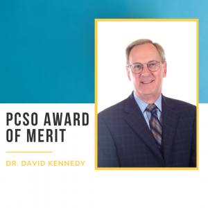 Dr. David Kennedy Recipient of a Pacific Coast Society of Orthodontics Award
