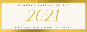 2021 Graduation Award Winners